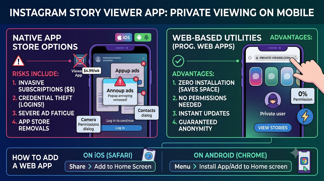 Instagram Story Viewer App: How to View Stories Privately on Mobile